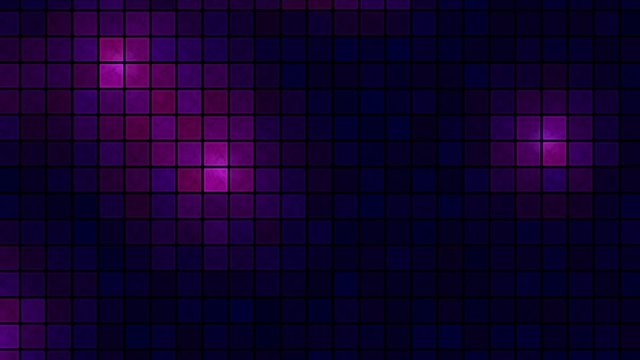 Lights Across Tiled Background - Loop Violet
