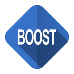 boost flat icon