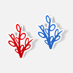 Obraz premium realistic design element: willow