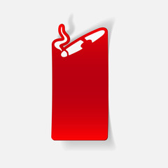 realistic design element: cigar