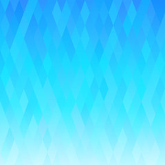 Abstract blue background with geometric ornament.
