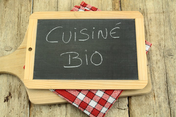 ardoise cuisin&eacute; bio