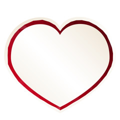 valentine heart banner