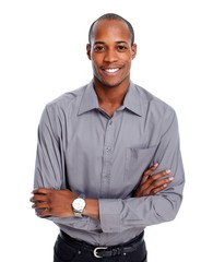 Friendly African-American man