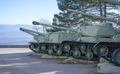 Old soviet tanks