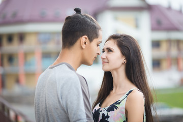 Young couple in love