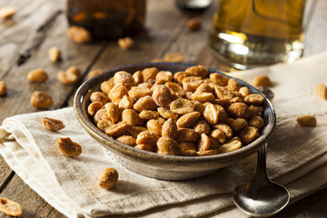 Homemade Honey Roasted Peanuts
