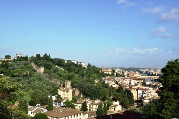 Fototapeta na wymiar Panorama von Florenz - Firenze - Florence - Italien