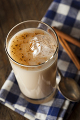 Homemade Horchata with Cinnamon