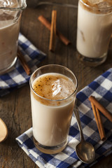 Homemade Horchata with Cinnamon