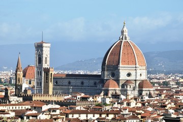 Fototapeta na wymiar Kathedrale Santa Maria del Fiore - Florenz - Firenze - Italien