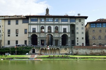 Florenz am Fluss Arno - Firenze - Italien 