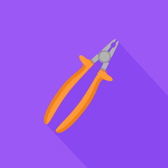 Pliers flat icon