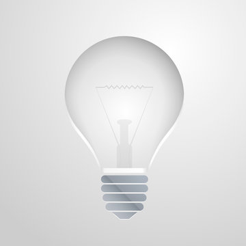 Symbol of idea the bulb