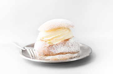 Semla, traditional Swedish pastry