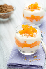 Joghurt mit Mandarinen