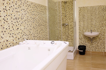 The balneotherapy bath in Spa salon - obrazy, fototapety, plakaty