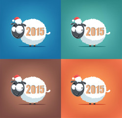 Christmas sheep