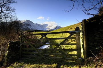 Gateway to the Snow covered Fells