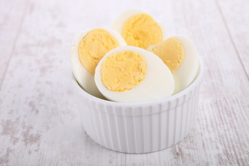 Boiled eggs