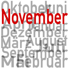 Monat Datum Puzzle  #150203-11