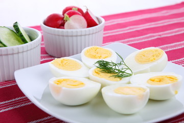 Boiled eggs