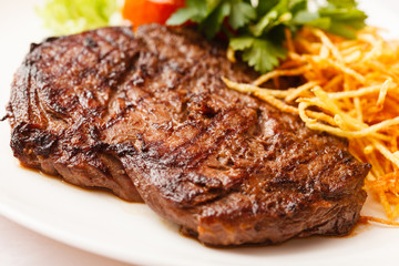 meat with vegetables