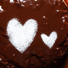 chocolate cake for valentine's day