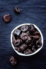 prunes in a bowl