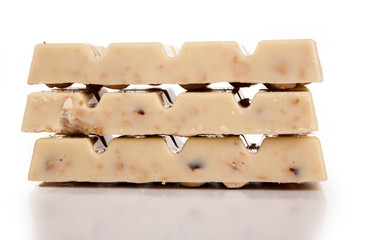 chocolate isolated on white background