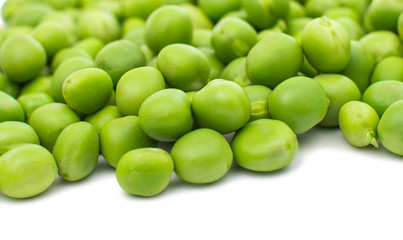 fresh green peas