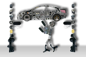 Mechanic of new parts