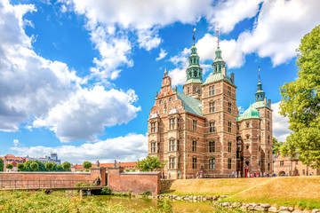 Schloss Rosenborg, Kopenhagen - obrazy, fototapety, plakaty