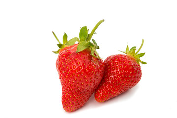 Fresh ripe strawberries