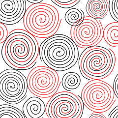 Spiral seamless pattern background