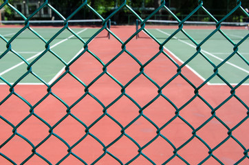 Tennis courts