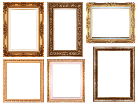 gold  picture  frame