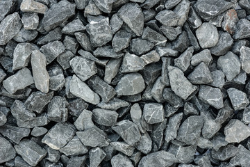 grey granite gravel background for mix concrete