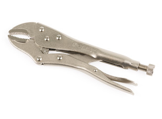 Locking Plier on white background