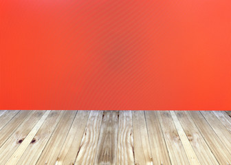 Broad planks and red blur background.