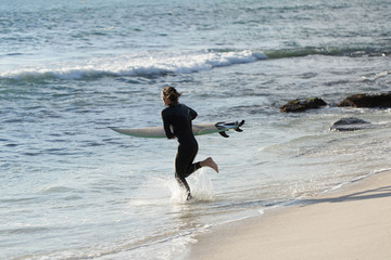 Surfing makes me feel alive