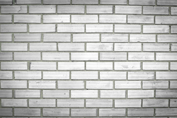 Background of red brick wall pattern texture