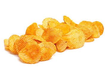 Potato ripple chips