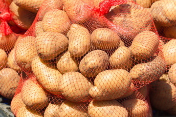 sacs de pommes de terre bio