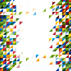 Vector background abstract polygon triangle.
