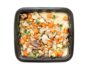 Steamed egg with minced pork