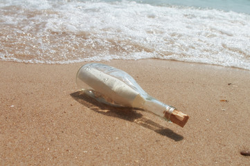 Letter in a bottle