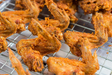 fried chicken wing limb