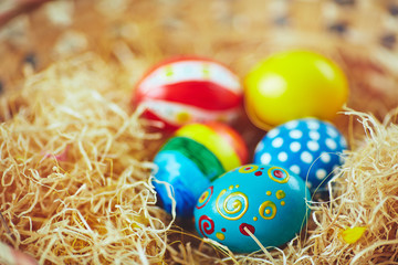 Fototapeta na wymiar Easter creativity