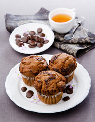 chocolate muffins
